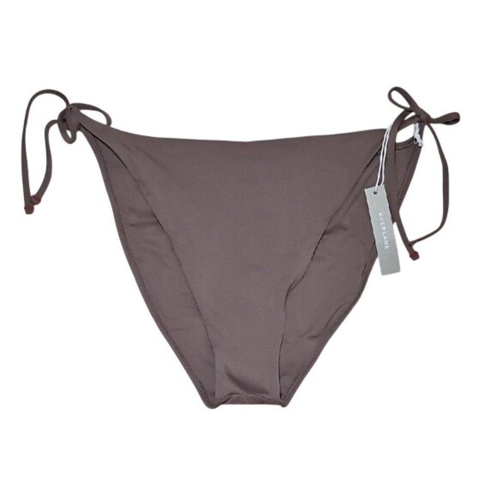 Everlane Dark Gray Swim The String Bikini Bottom New XXL Beach Summer Vacation